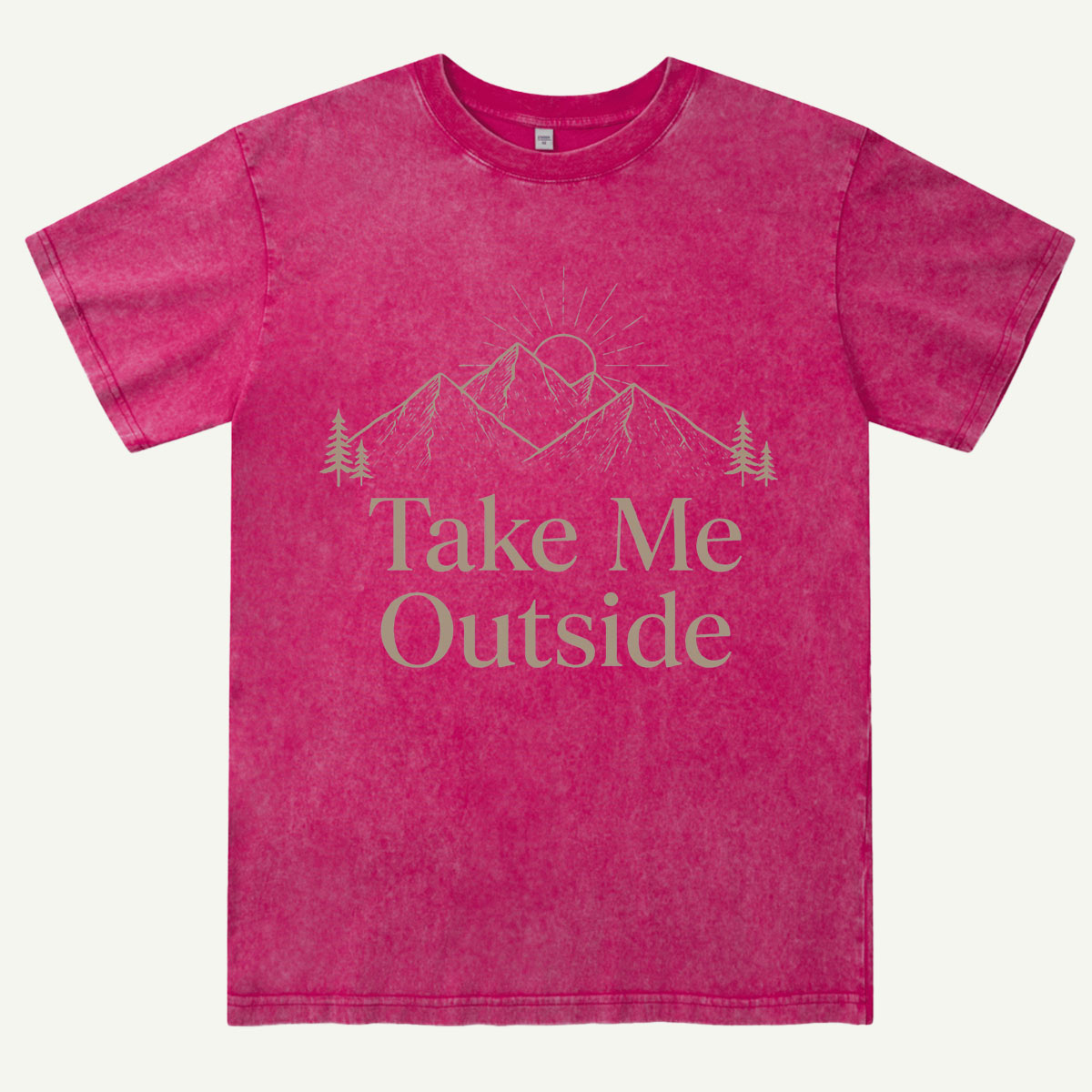 Take Me Outside Mountain Washed T-Shirt