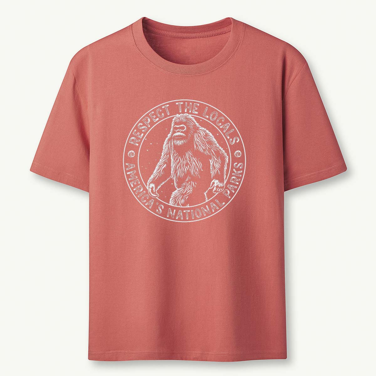 Respect The Locals Bigfoot T-Shirt
