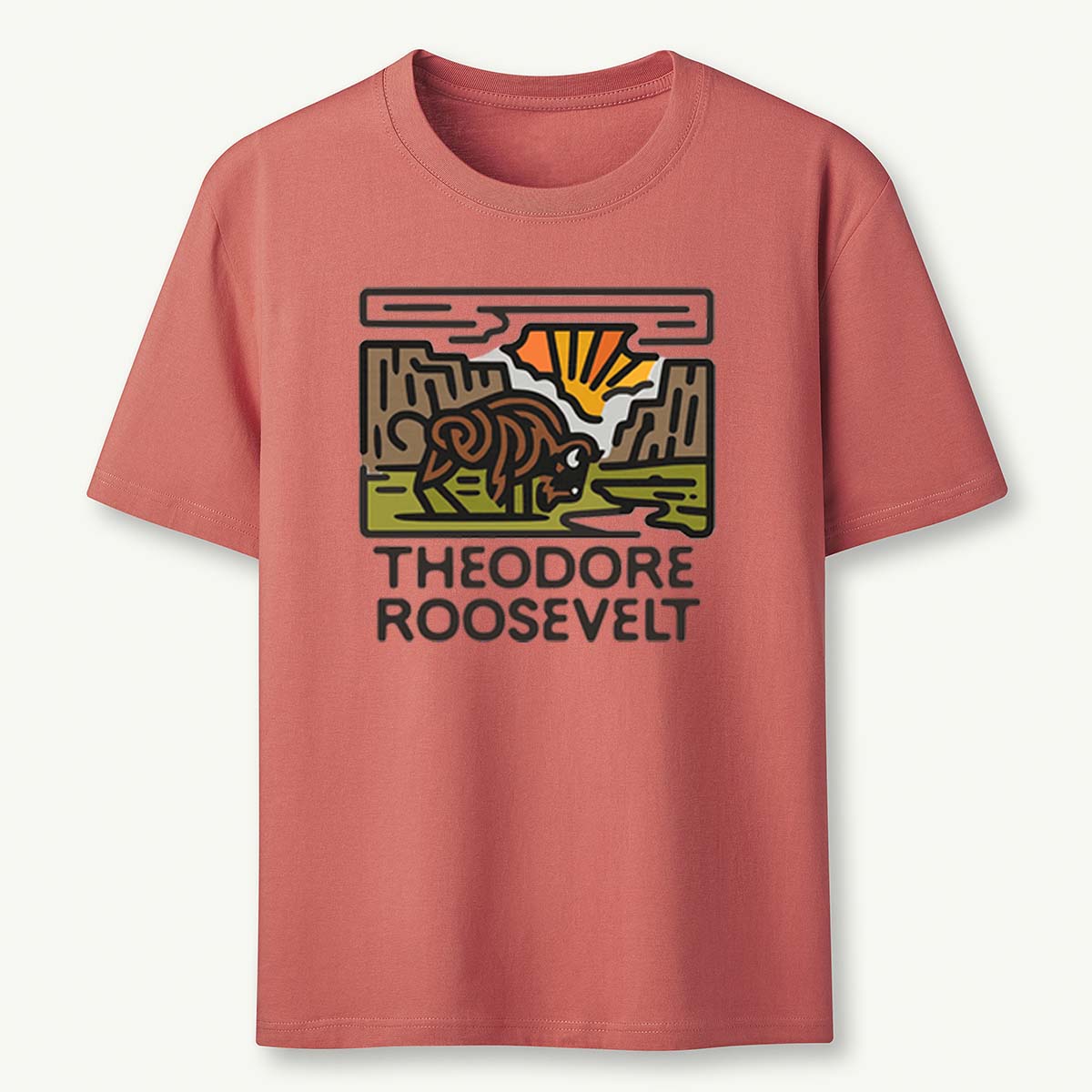 Theodore Roosevelt National Park Tee Cotton Classic T-Shirt