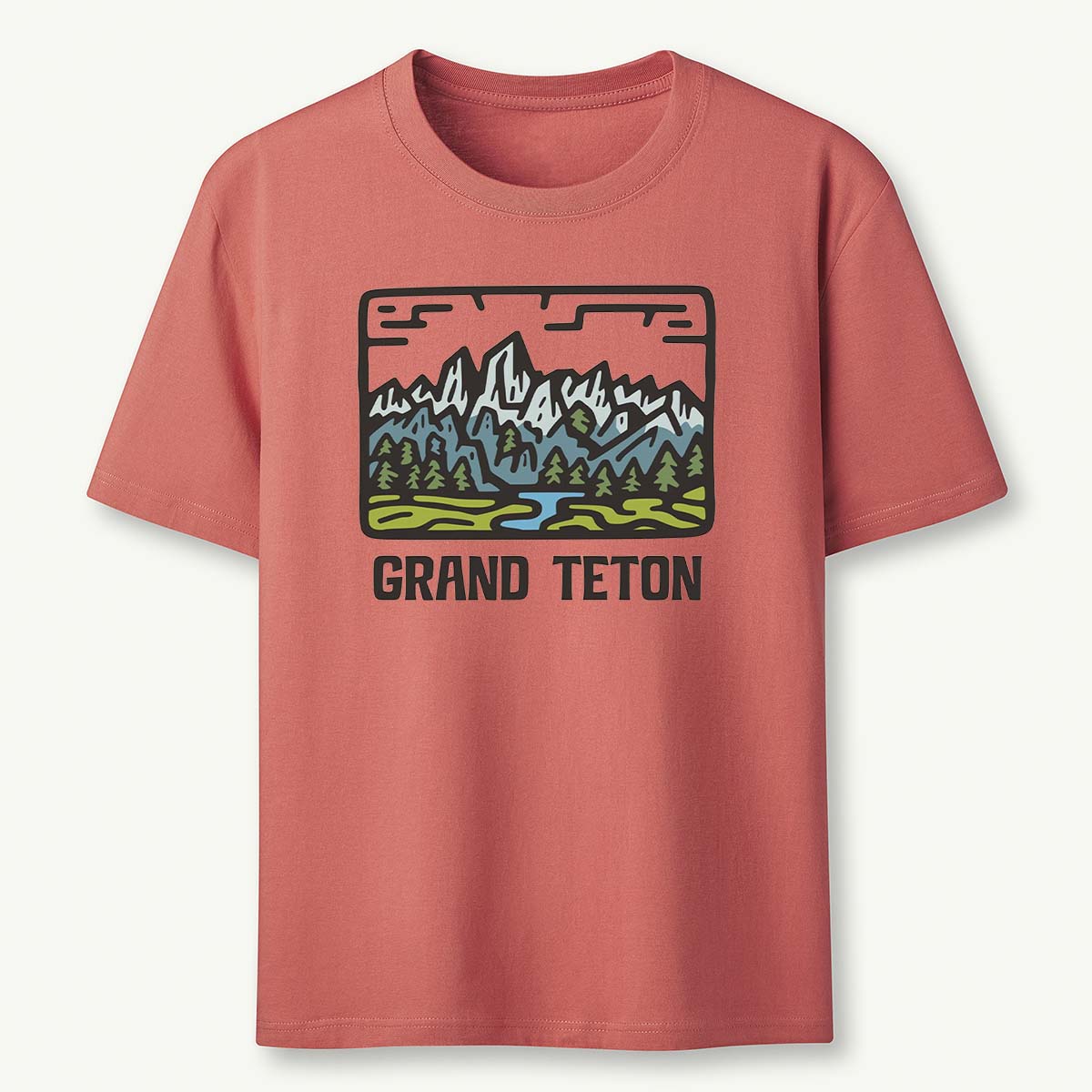 Grand Teton National Park Tee Cotton Classic T-Shirt