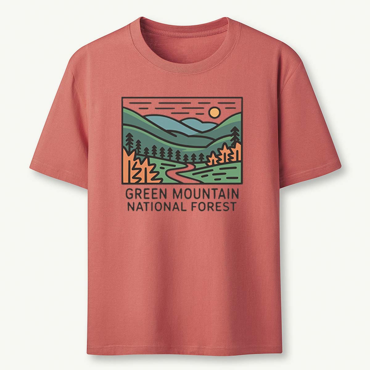 Green Mountain National Forest Tee Cotton Classic T-Shirt