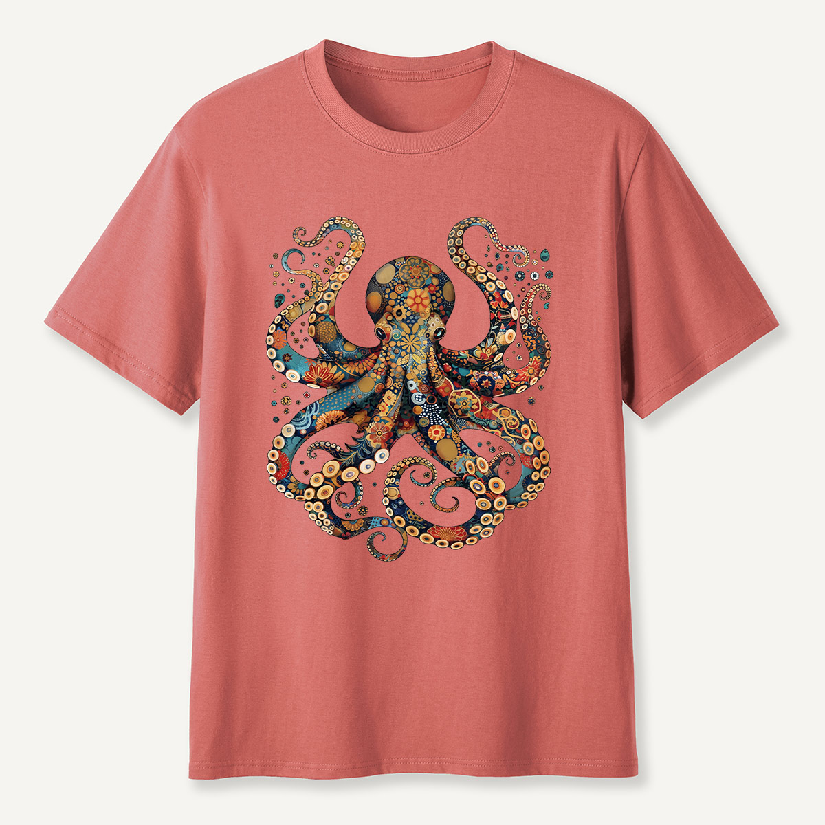 Ocean Octopus Artistic T-Shirt
