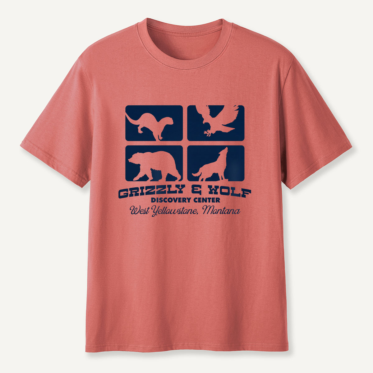 MDCTBYWY26072413 Grizzly & Wolf Discovery Center T-Shirt