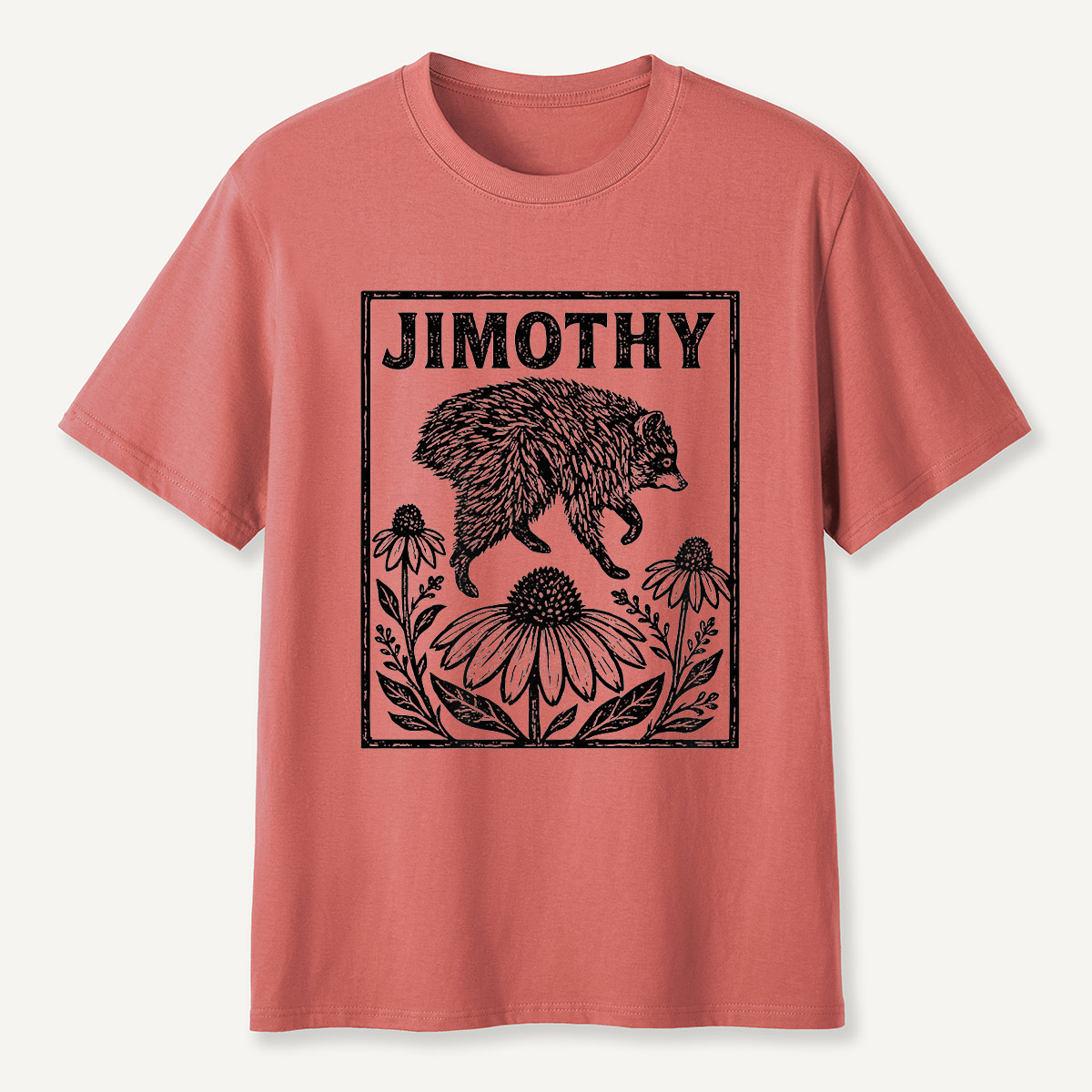 Jimothy Floral Framed Creature T-Shirt