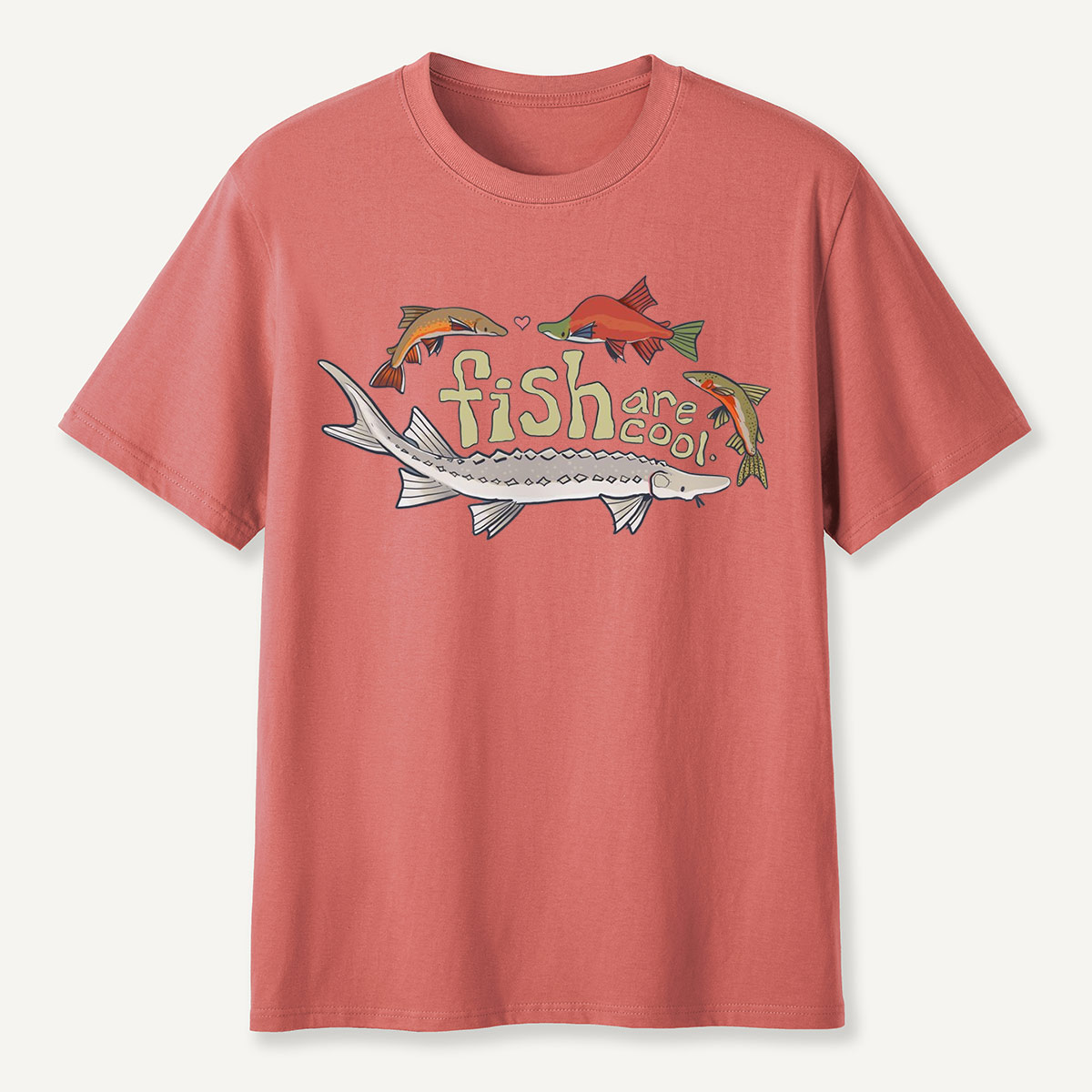 Fish Are Cool Freshwater Species T-Shirt