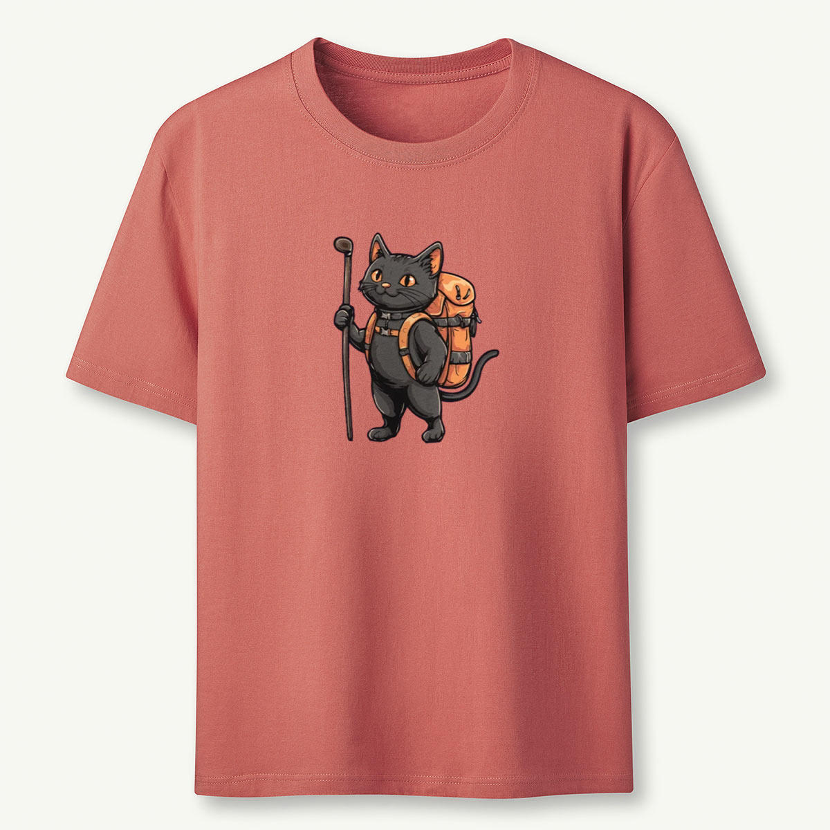 Cat Backpacker T-Shirt