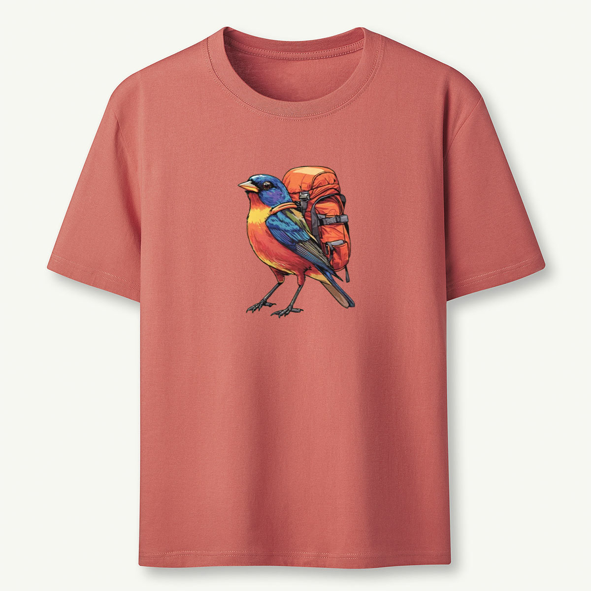 Painted Bunting Backpacker T-Shirt