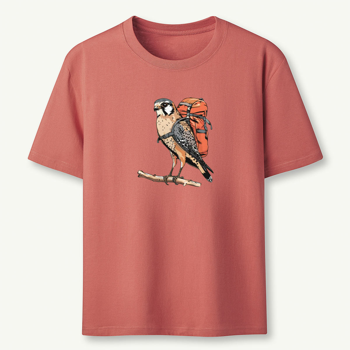 American Kestrel Backpacker T-Shirt