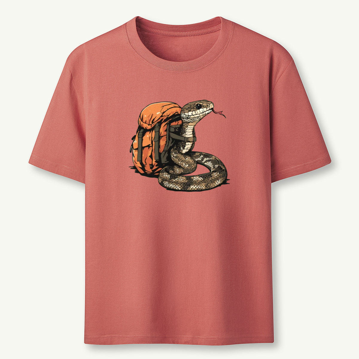 Snake Backpacker T-Shirt