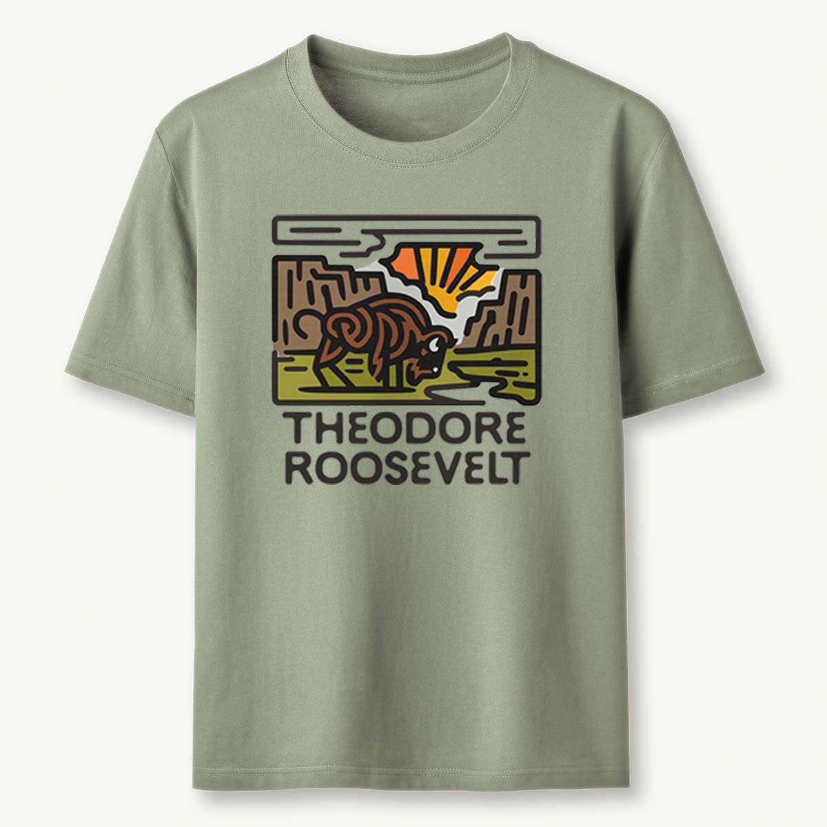 Theodore Roosevelt National Park Tee Cotton Classic T-Shirt