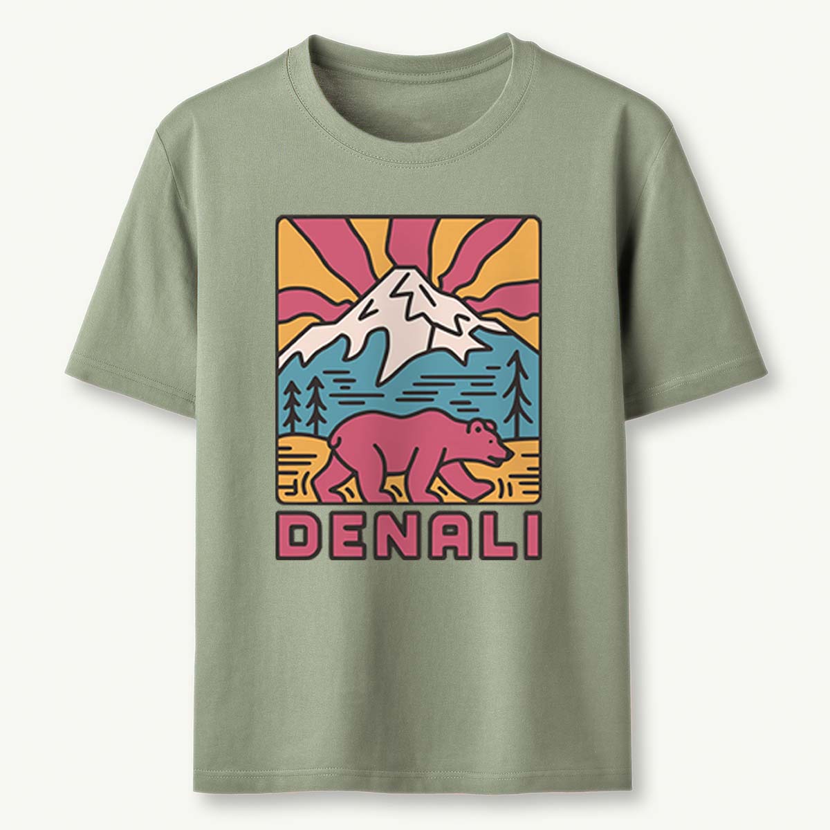 Denali National Park Tee Cotton Classic T-Shirt
