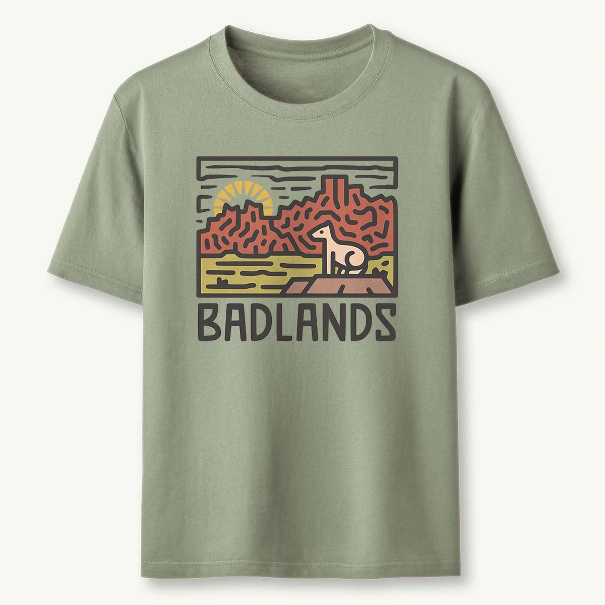 Badlands National Park Tee Cotton Classic T-Shirt