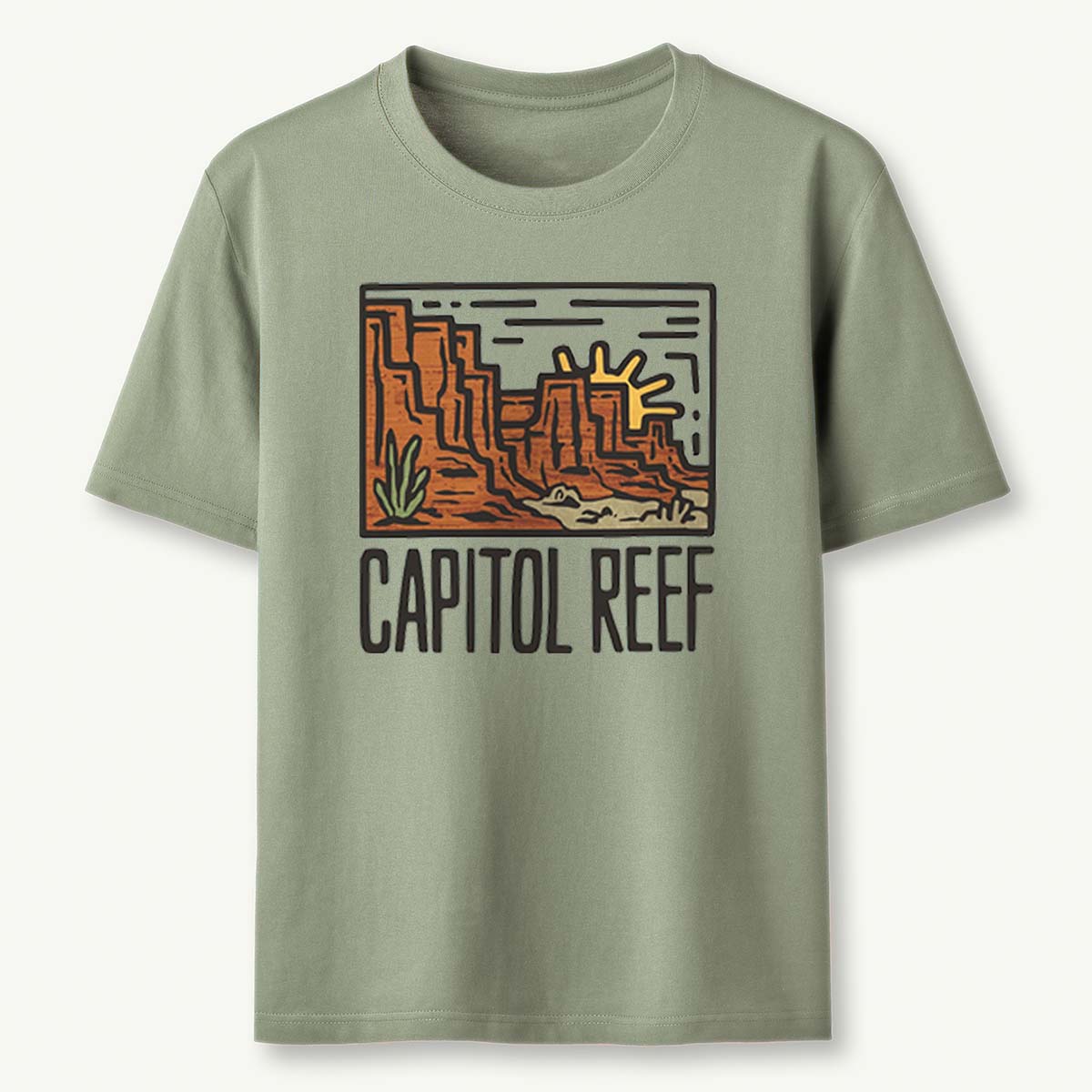 Capitol Reef National Park Tee Cotton Classic T-Shirt