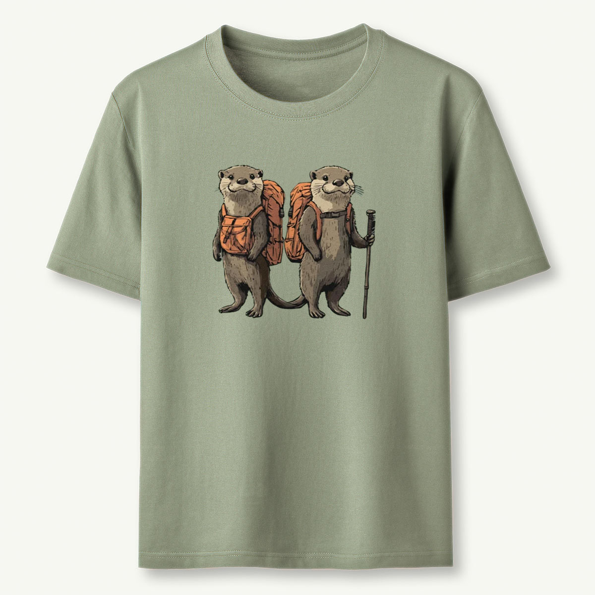 Otter Buddies Backpacker T-Shirt