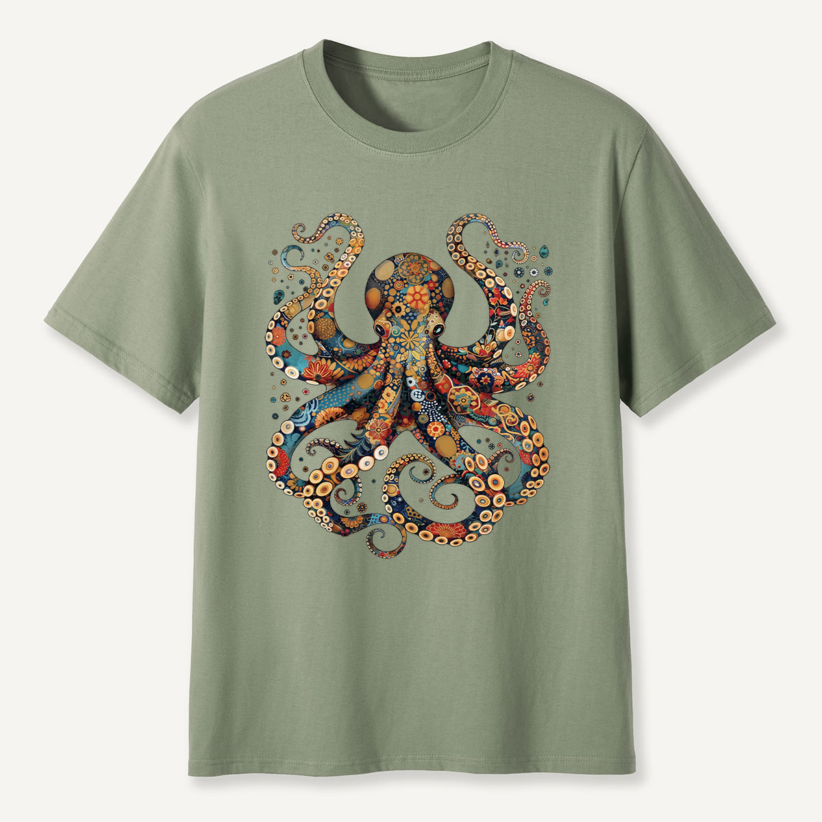Ocean Octopus Artistic T-Shirt