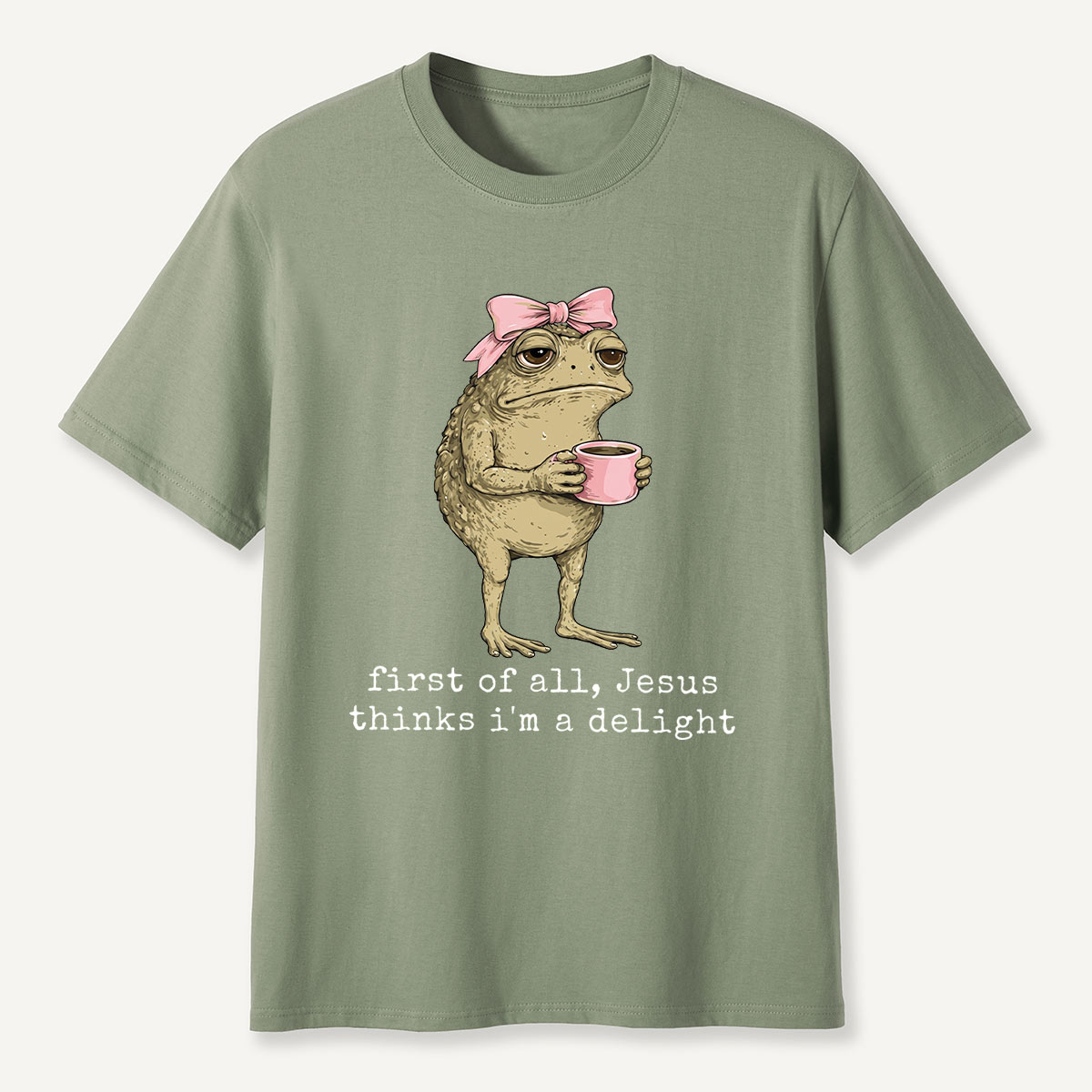 Sleepy Frog Coffee Lover T-Shirt