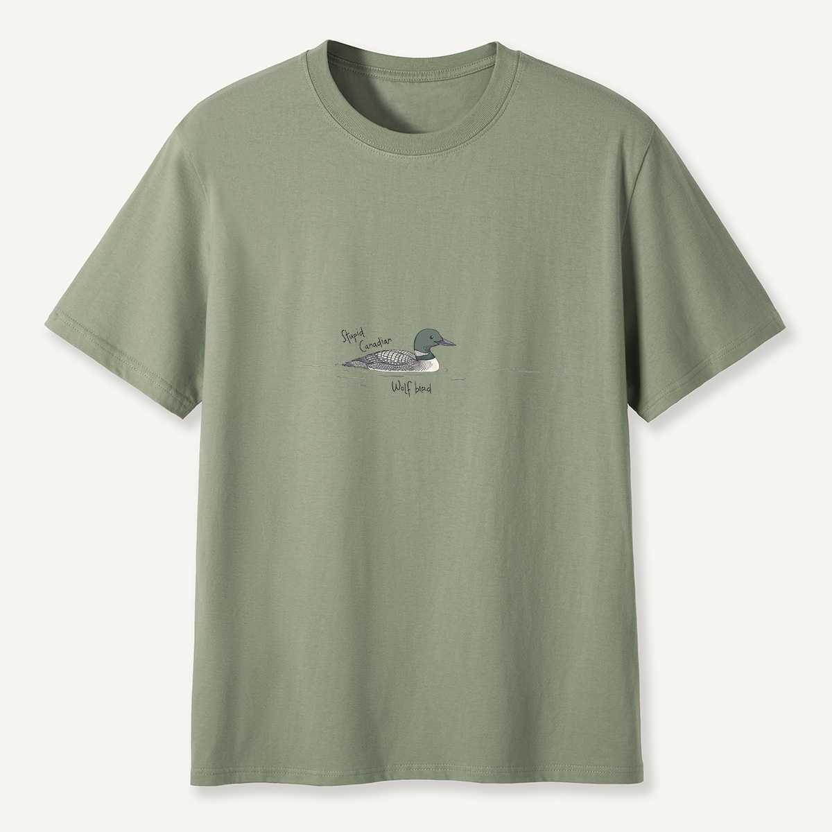 MDCTBYWY26071705Canadian Loon Wild Bird T-Shirt