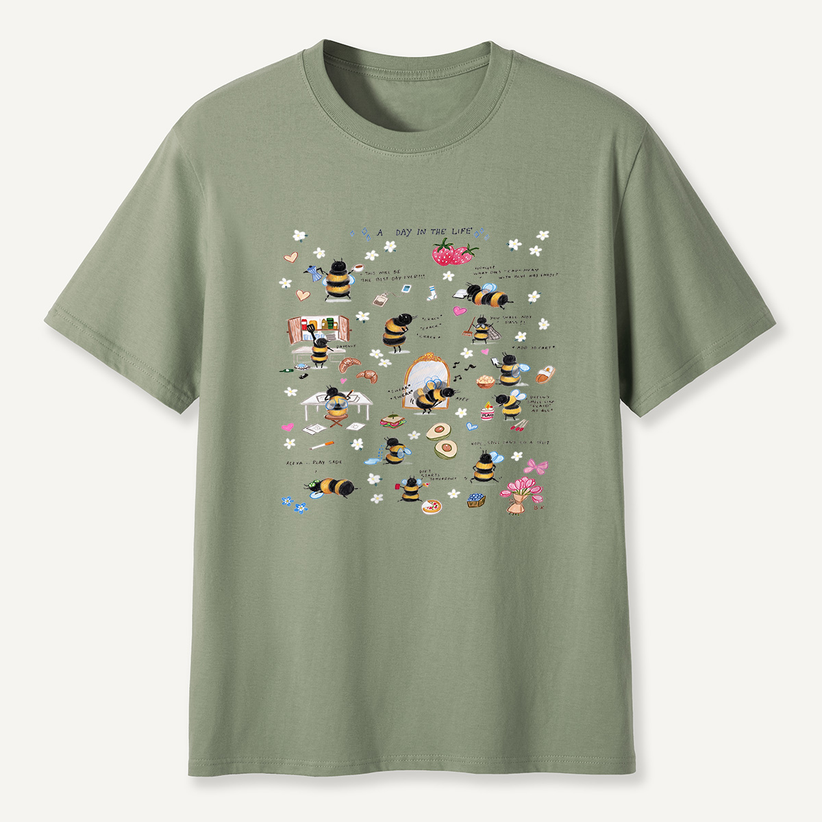 MDCTBYWY26072208 A Day in the Life T-Shirt