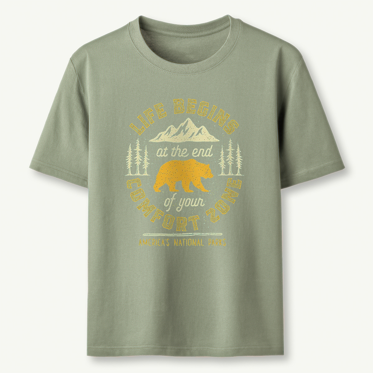 Life Begins at the End of Your Comfort Zone T-Shirt