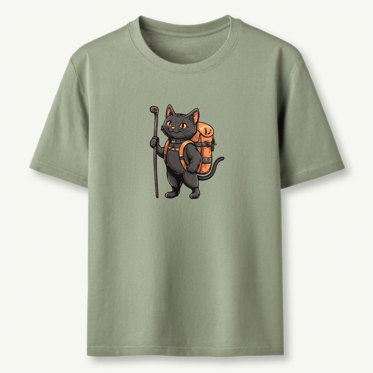 Cat Backpacker T-Shirt