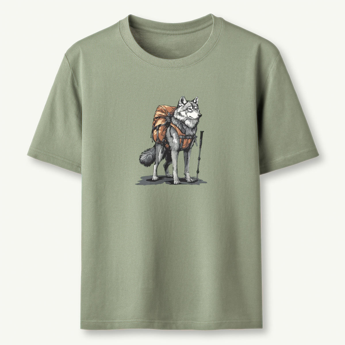 Wolf Backpacker T-Shirt