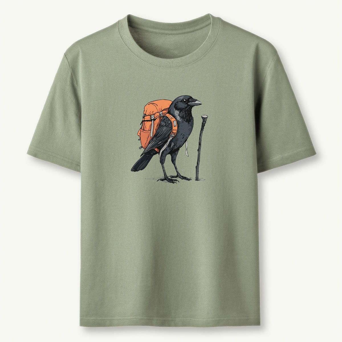 Raven Backpacker T-Shirt