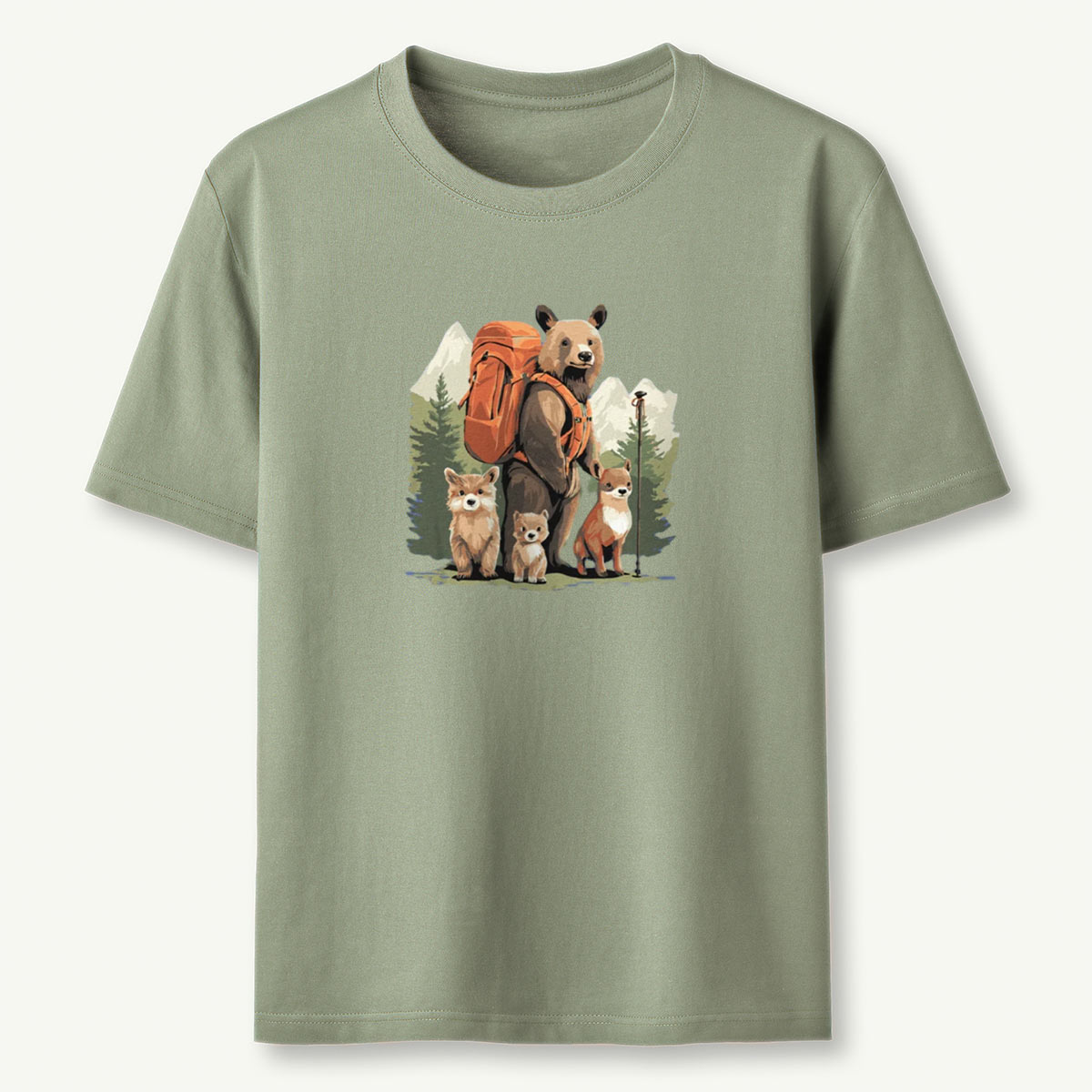 Animal Group Backpacker T-Shirt