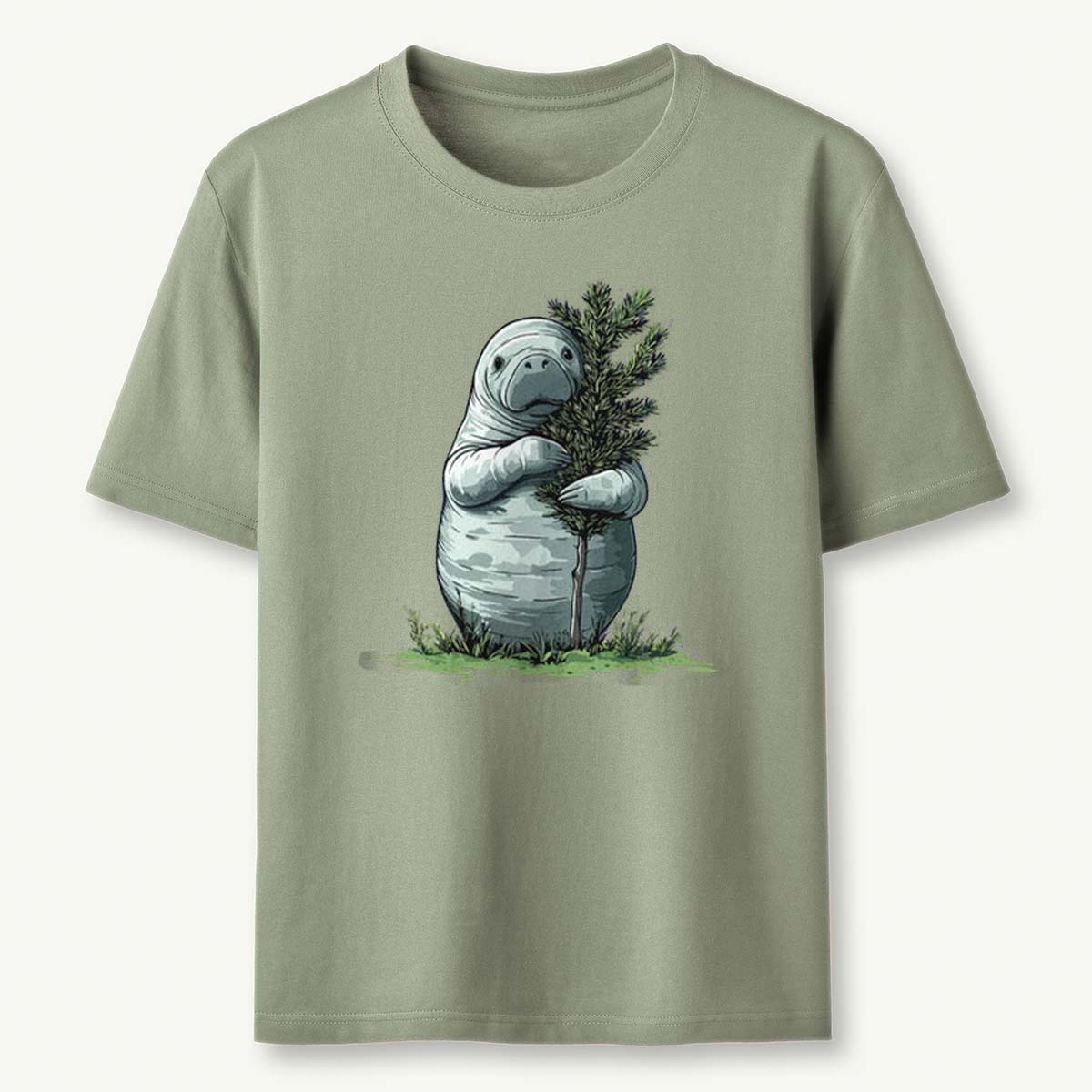 Manatee Tree Hugger T-Shirt