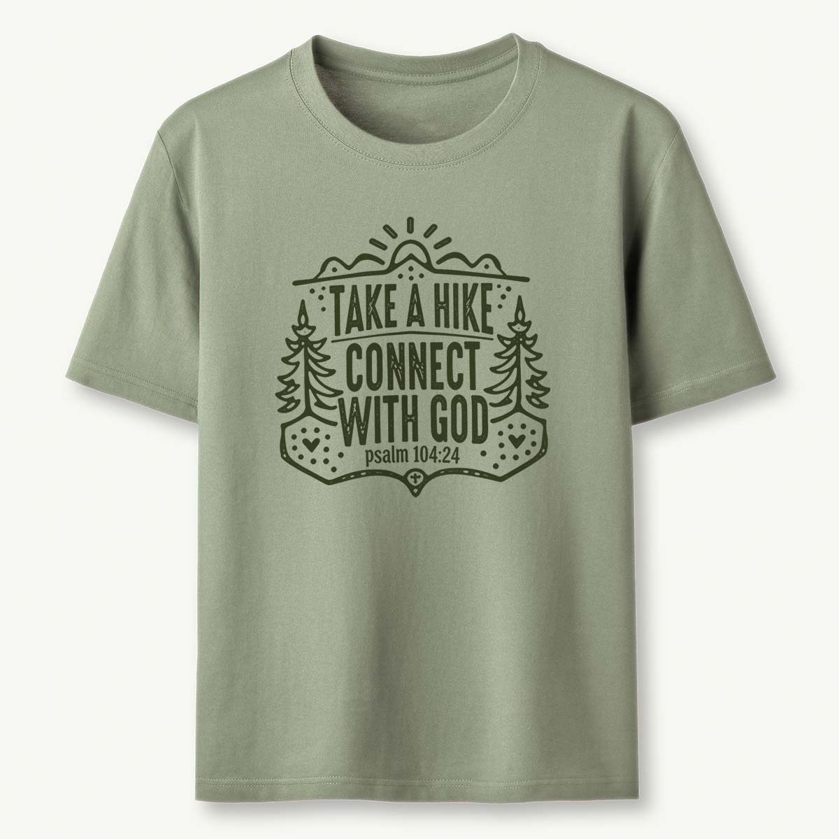 Take A Hike Connect With God T-Shirt