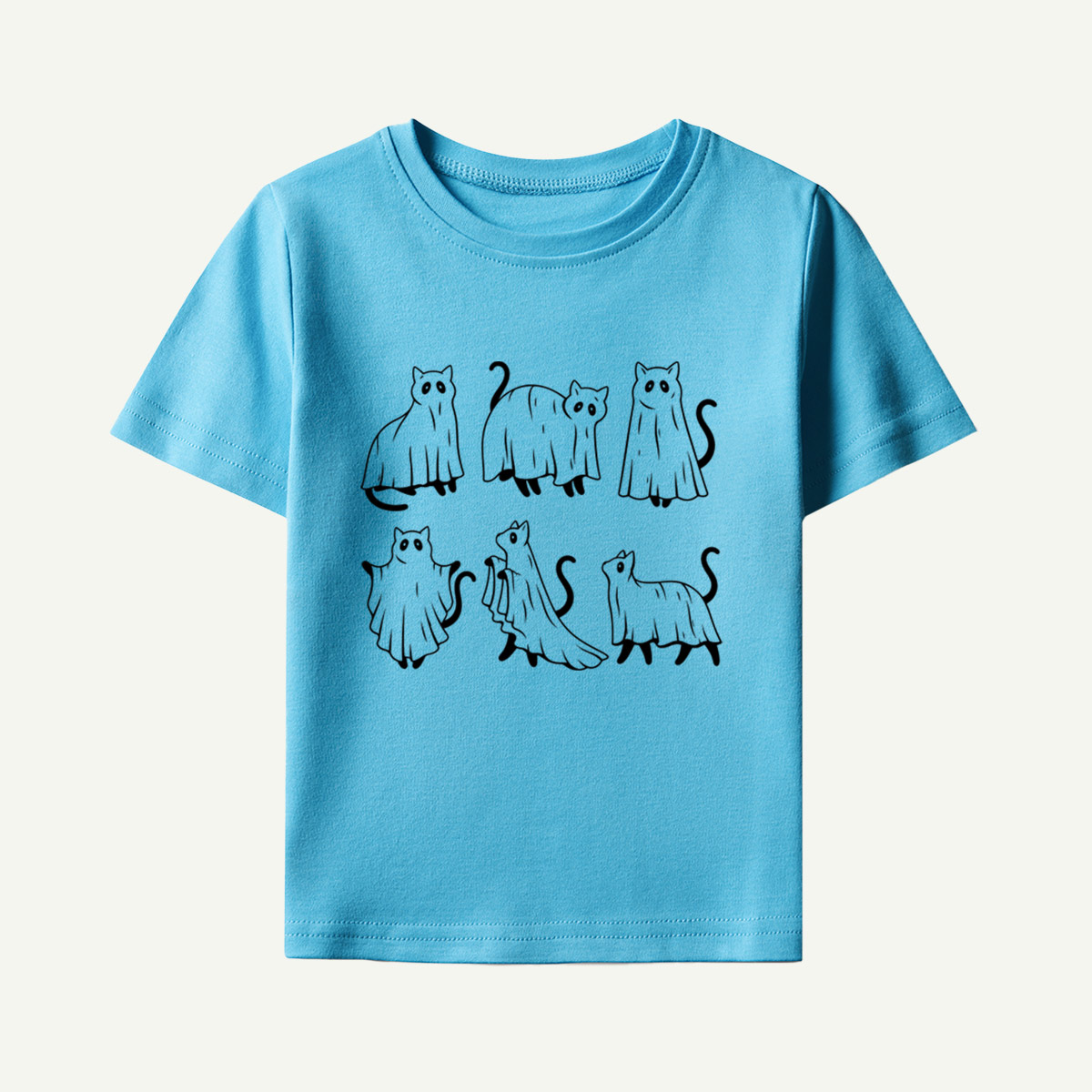 Halloween Cat Costume Collection Kids T-Shirt