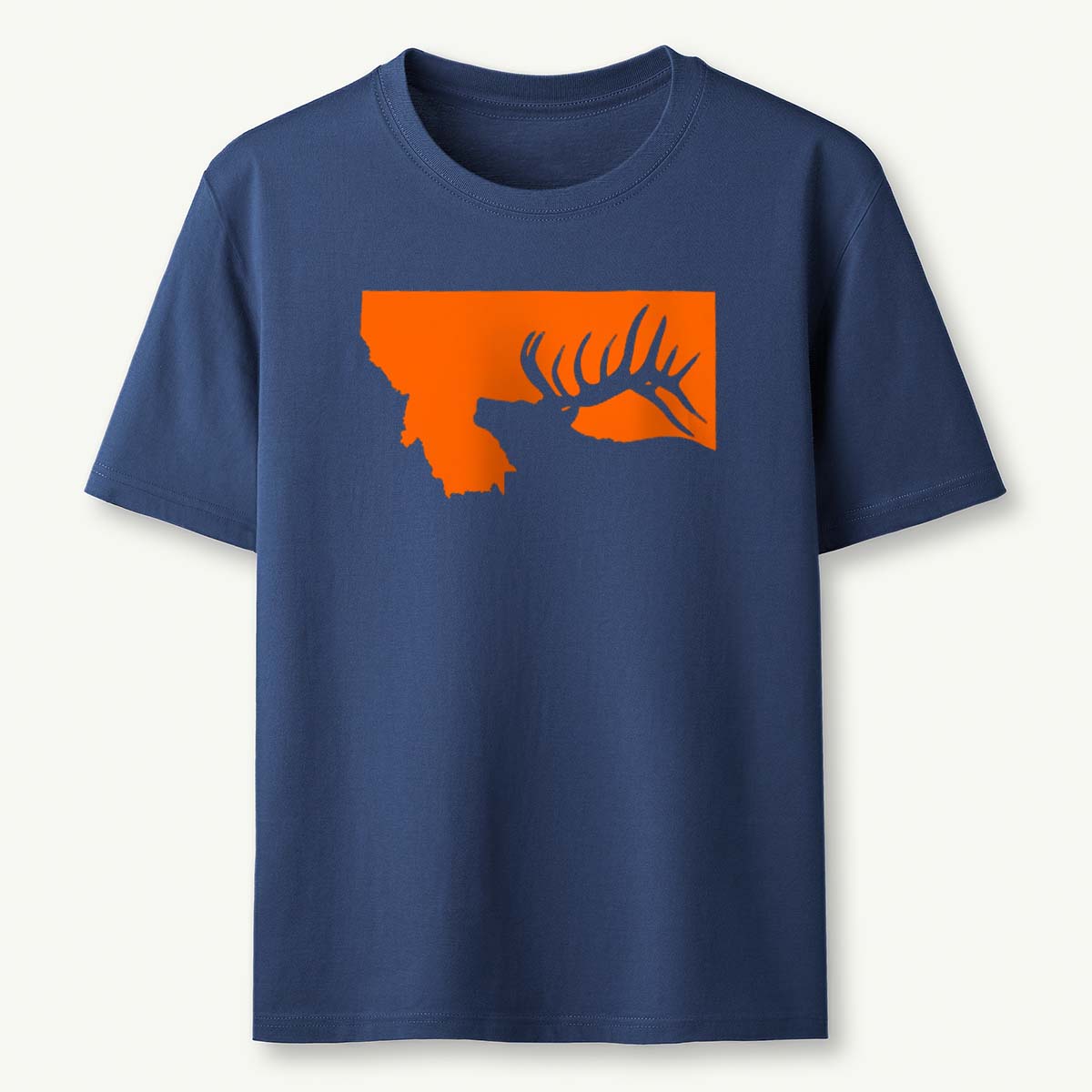 Yellowstone Montana Elk Silhouette T‑Shirt