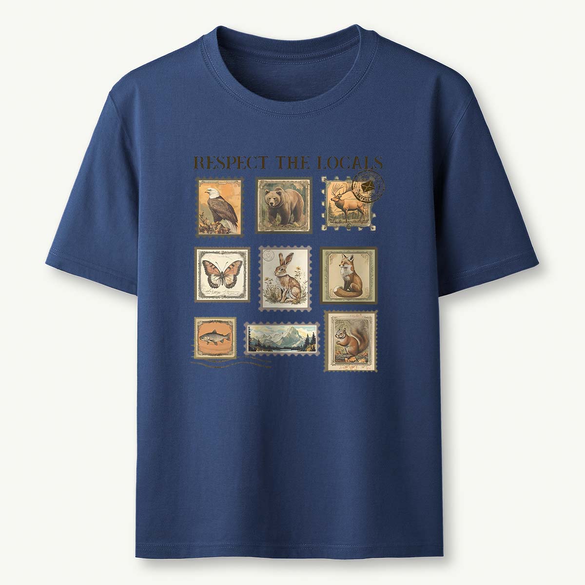 Respect The Local Wildlife Animal Lover T-Shirt