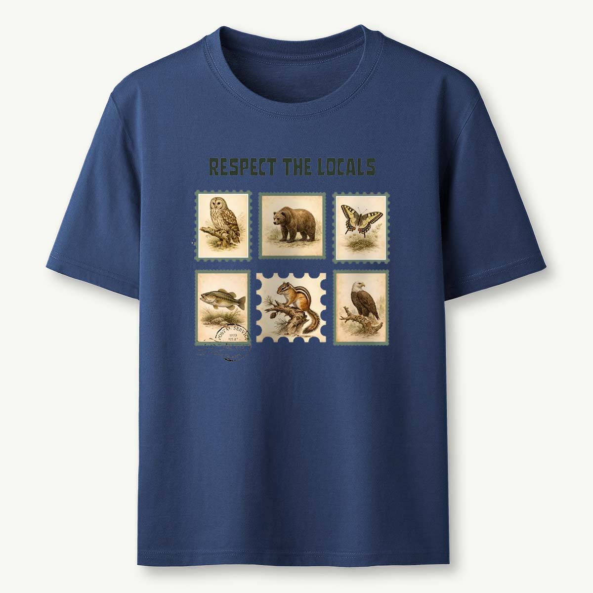 Respect The Locals Earth Day Wildlife T-Shirt