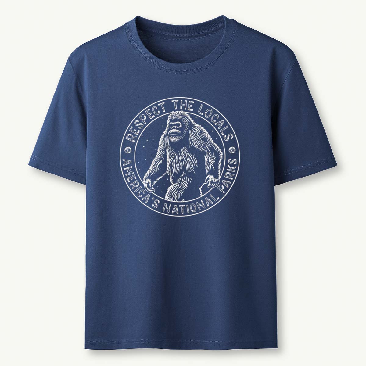 Respect The Locals Bigfoot T-Shirt