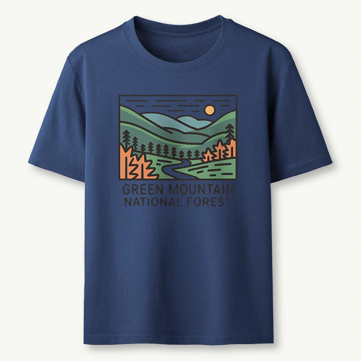 Green Mountain National Forest Tee Cotton Classic T-Shirt
