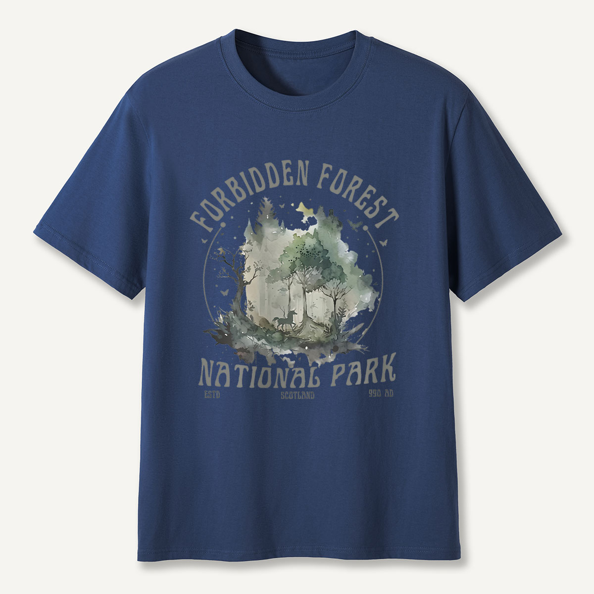 Forbidden Forest National Park Watercolor T-Shirt