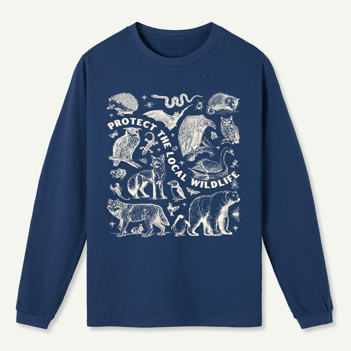 Protect the Local Wildlife Conservation Long Sleeve T-Shirt