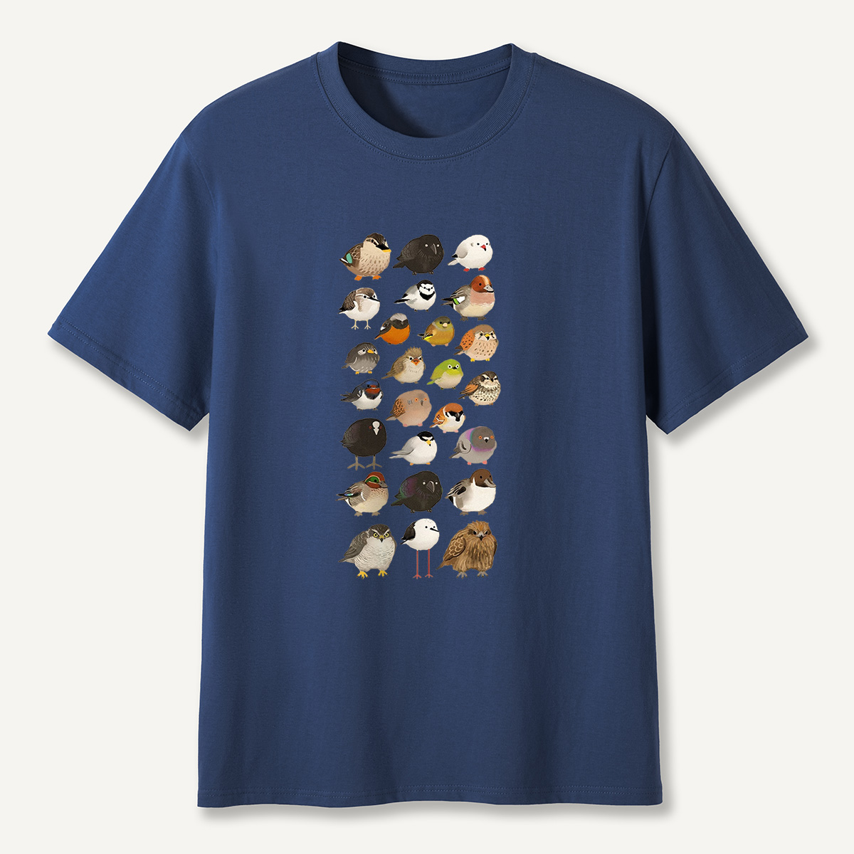 Bird Species Illustration T-Shirt