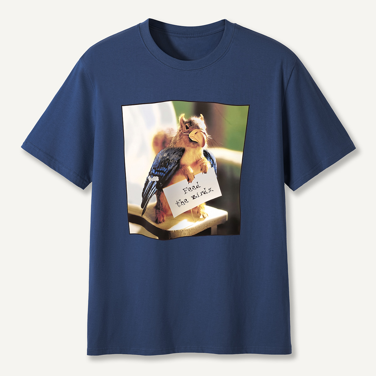 MDCTBYWY26071703Retro Feed The Birds T-Shirt