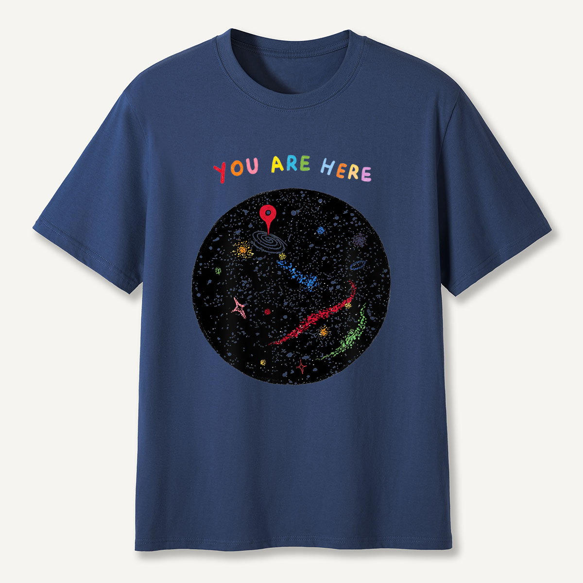 MDCTBYWY26072410 You Are Here T-Shirt
