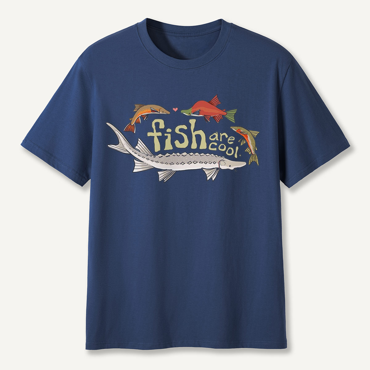 Fish Are Cool Freshwater Species T-Shirt