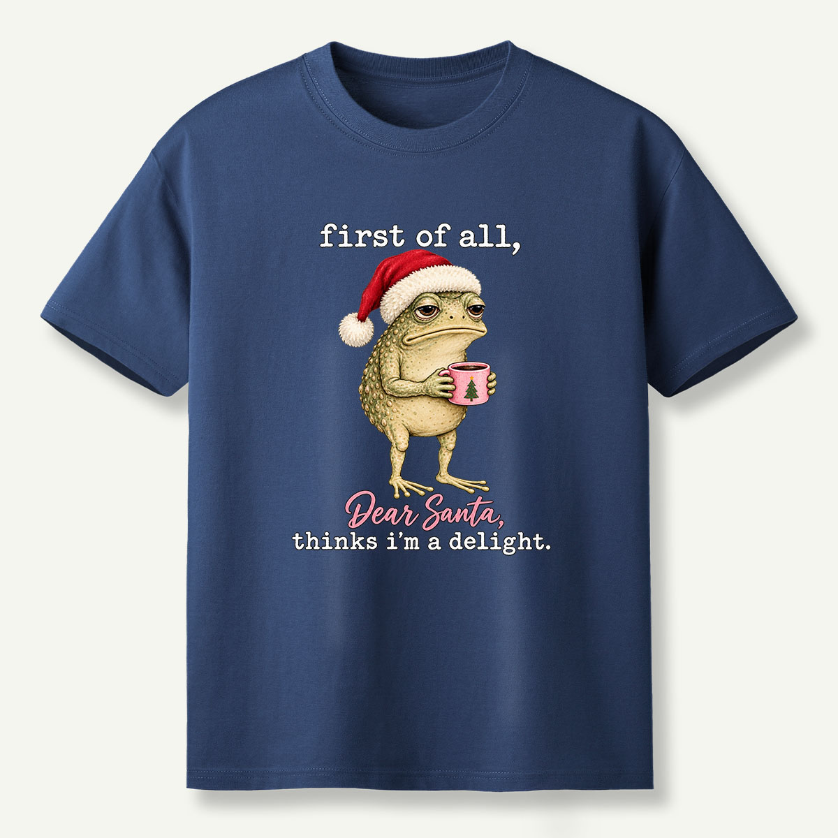 First Of All Dear Santa Thinks Im A Delight T-Shirt