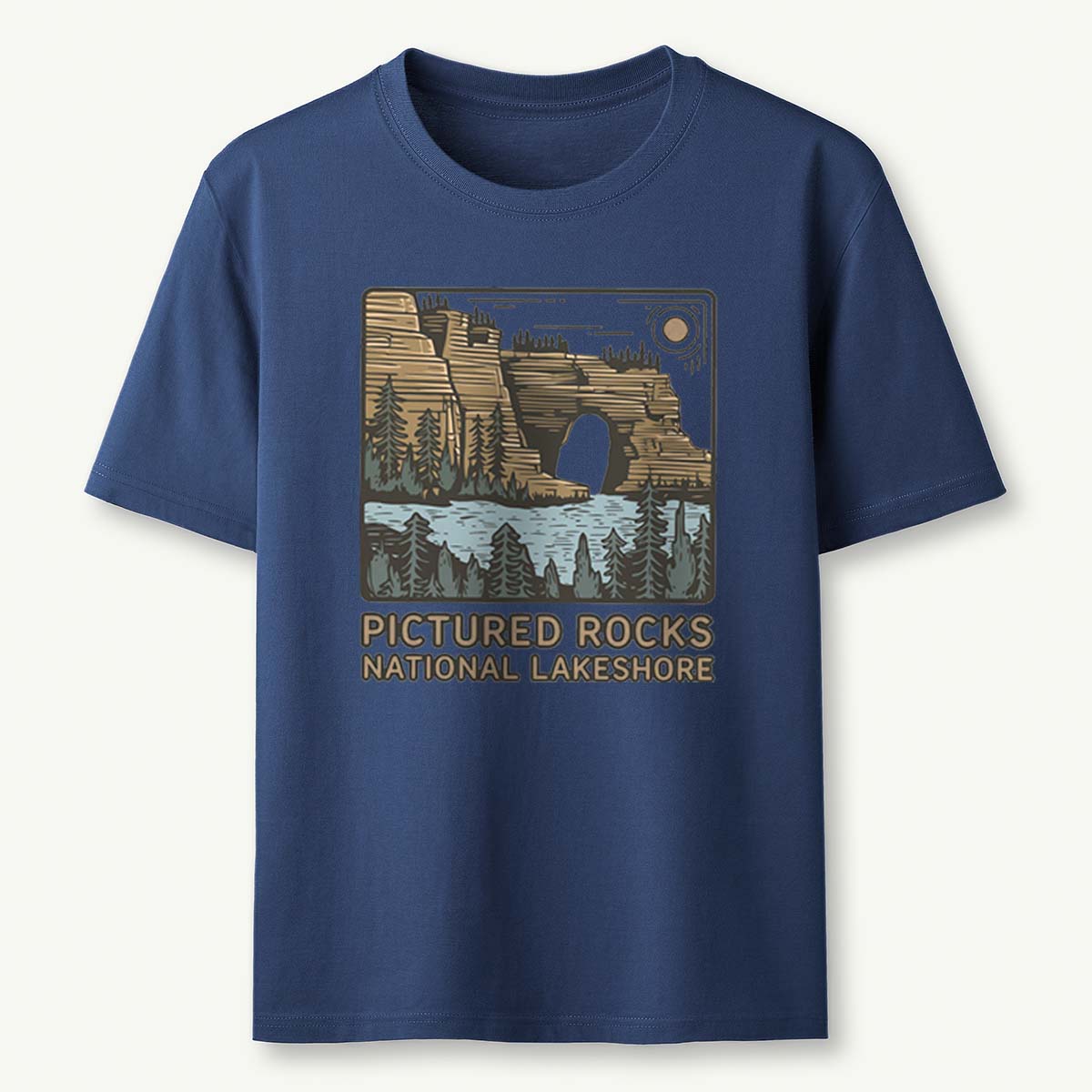Pictured Rocks National Lakeshore Tee Cotton Classic T-Shirt
