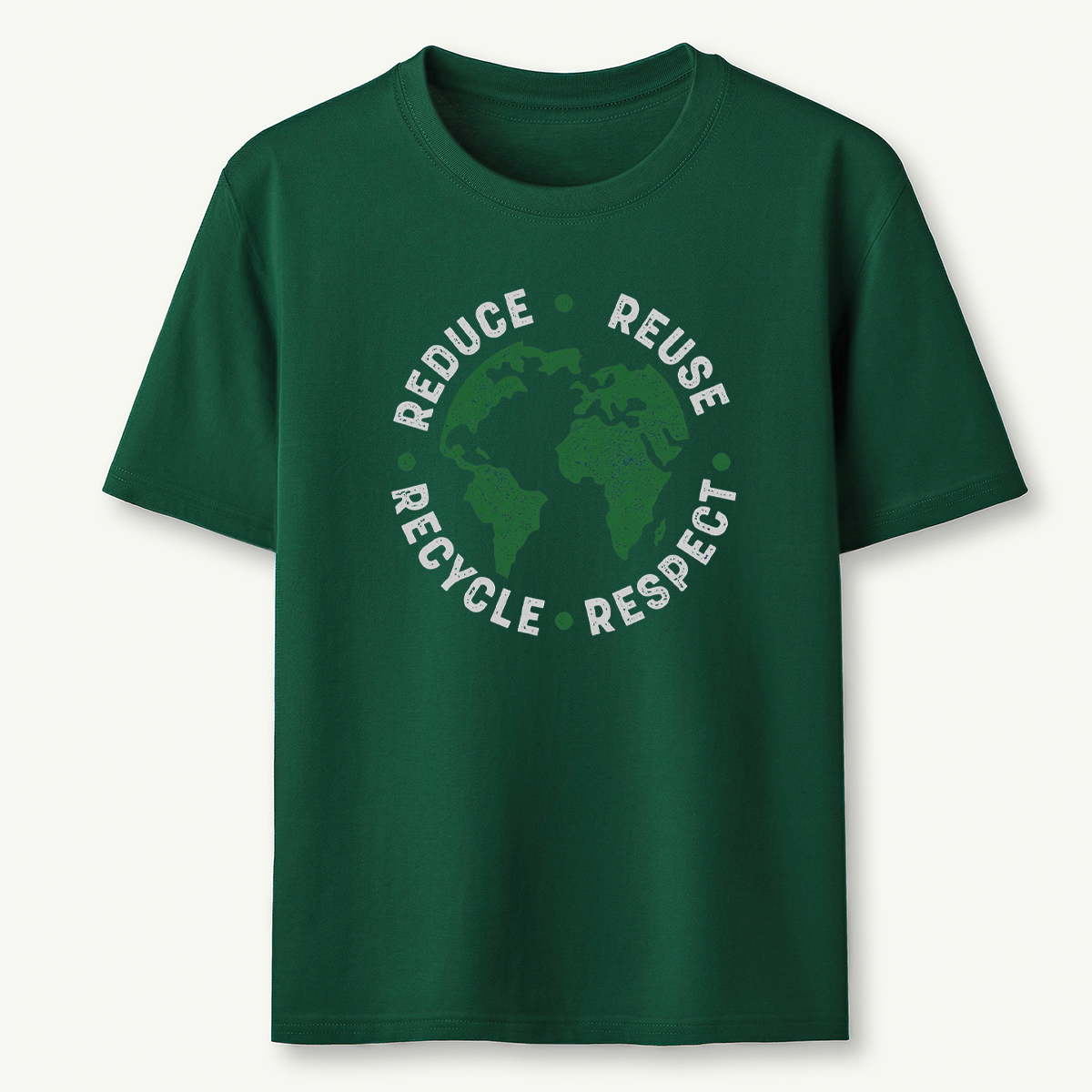 Reduce Reuse Recycle Respect Vintage Recycling Earth Day Essential T-Shirt