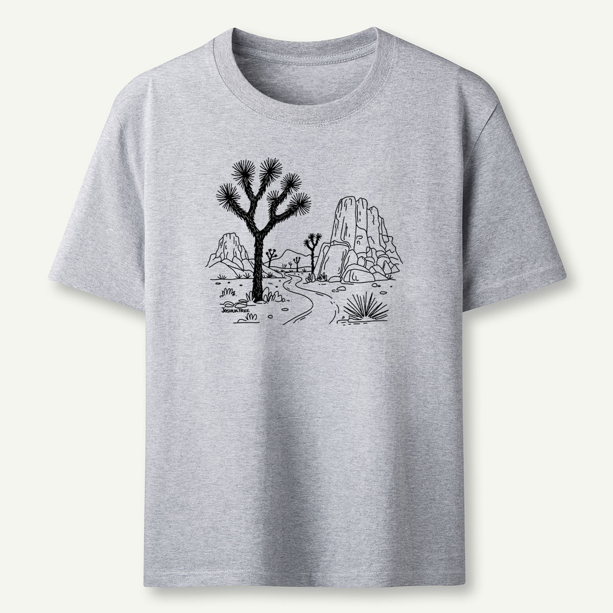 Joshua Tree Line Drawing T-Shirt