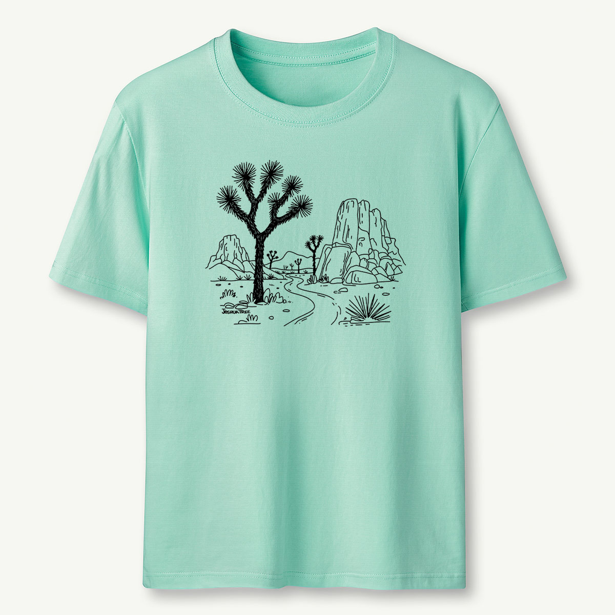 Joshua Tree Line Drawing T-Shirt