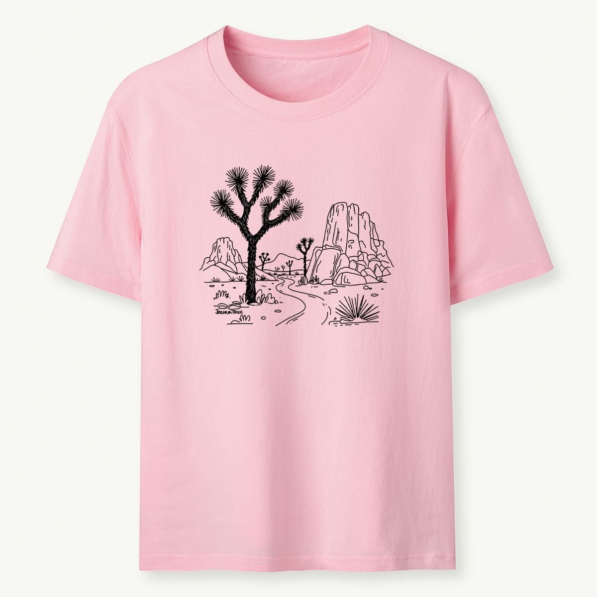Joshua Tree Line Drawing T-Shirt