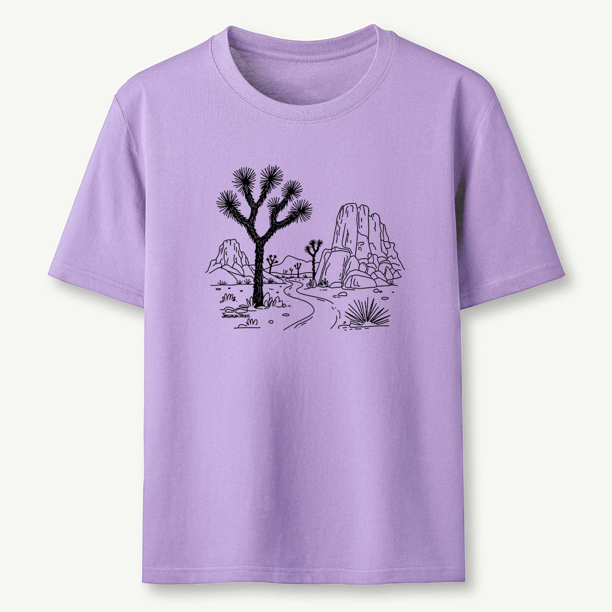 Joshua Tree Line Drawing T-Shirt