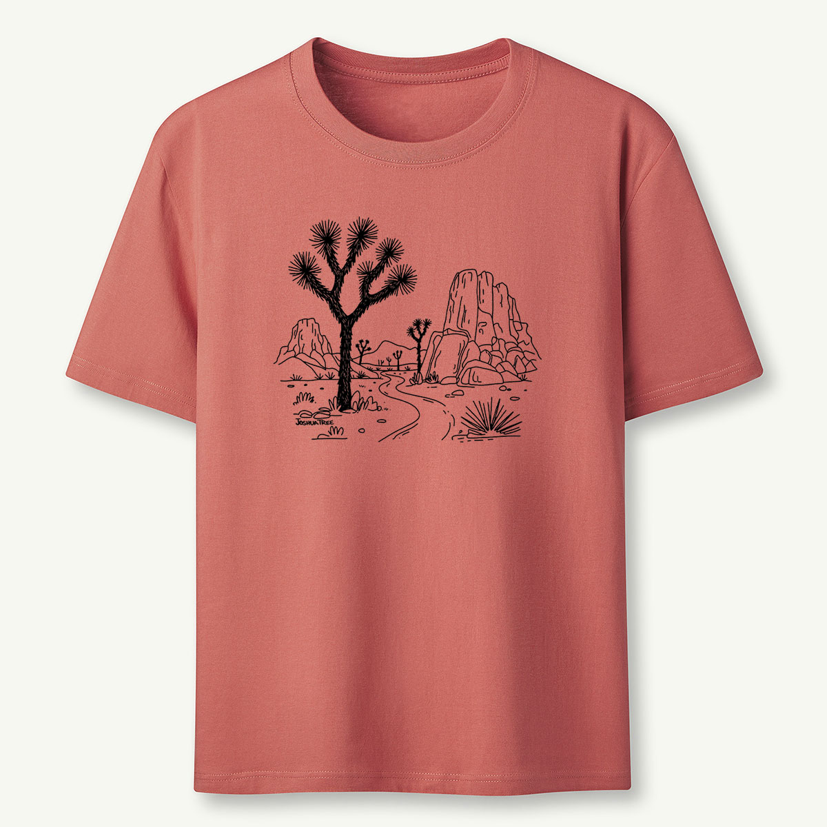 Joshua Tree Line Drawing T-Shirt