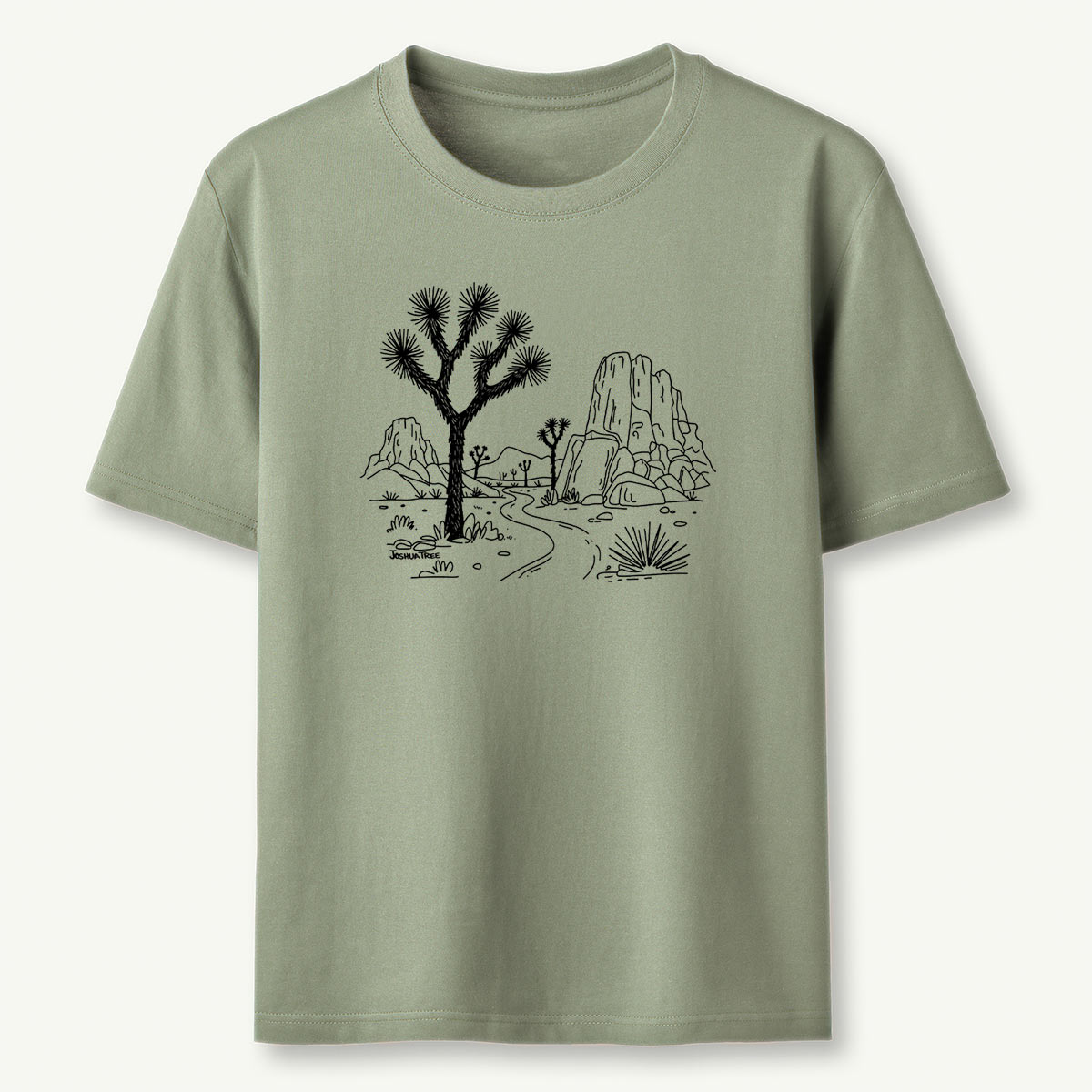 Joshua Tree Line Drawing T-Shirt